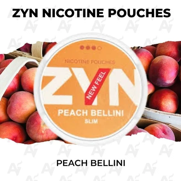Zyn Nicotine Pouches – Peach Bellini 9mg