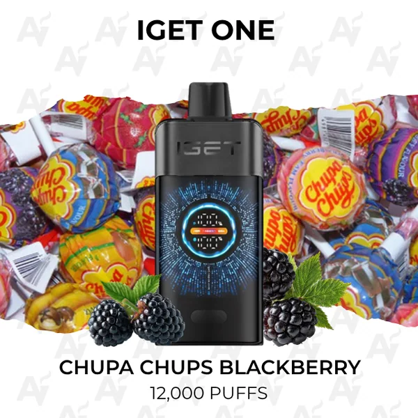 IGET One Chupa Chups Blackberry 12000 Puffs