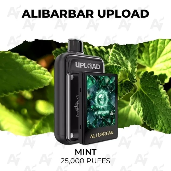 Alibarbar Upload 25000 Puffs Mint