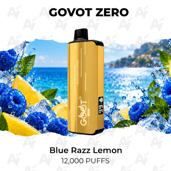 GOVOT ZERO Blue Razz Lemon 12000 Puffs