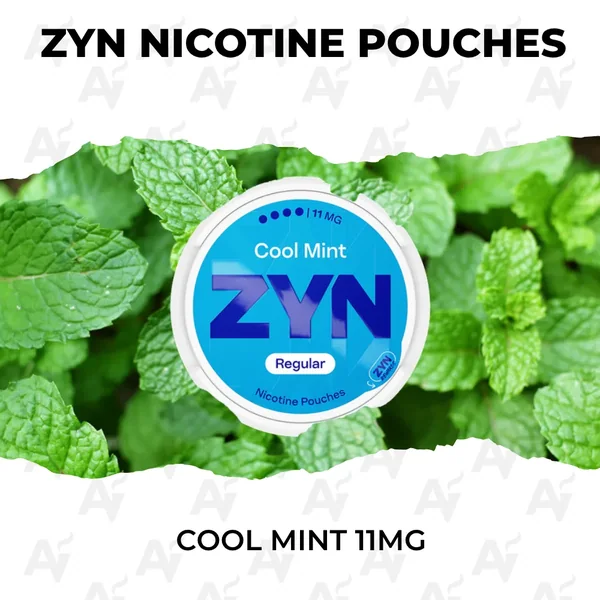 Zyn Nicotine Pouches – Cool Mint 11mg