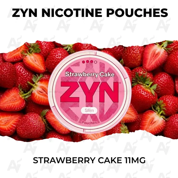 Zyn Nicotine Pouches – Strawberry Cake 11mg