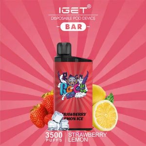 IGET Bar Strawberry Lemon Ice 3500 Puffs