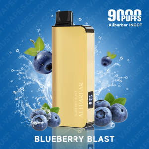 Alibarbar Ingot 9000 Puffs Blueberry Blast