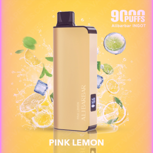 Alibarbar Ingot 9000 Puffs Pink Lemon