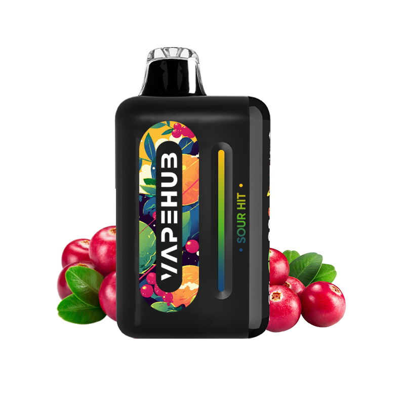 Vapehub Ultra 20000 Puffs Sour Cranapple
