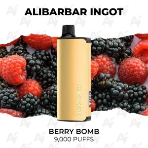 Alibarbar Ingot 9000 Puffs Berry Bomb | Australian Vapers